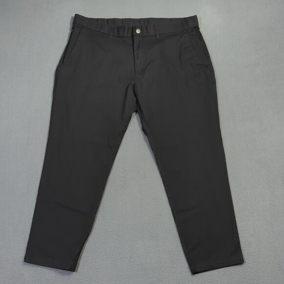 Fabletics Pants Men's 38x30 Black Fits 38x26 The High Side Chino - Picture 1 of 10